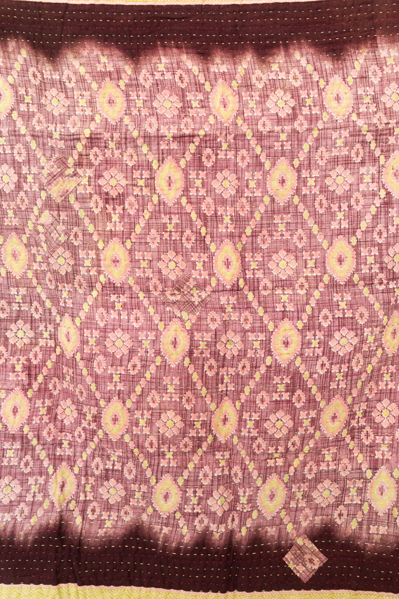 Tiny No. 5 Kantha Baby Blanket