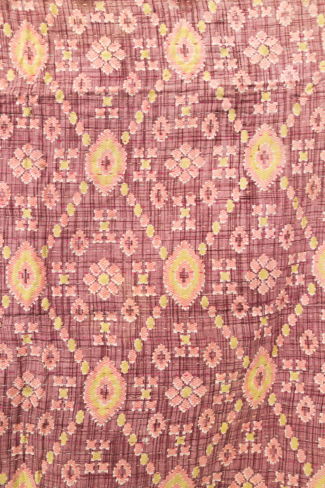 Tiny No. 5 Kantha Baby Blanket