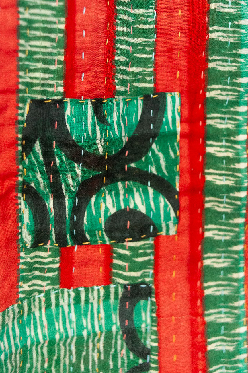 Tradition Kantha Christmas Throw