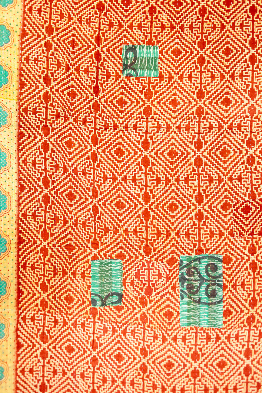 Tradition Kantha Christmas Throw