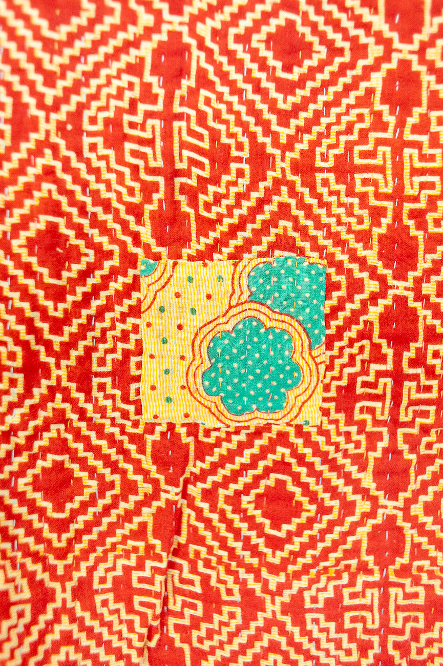 Tradition Kantha Christmas Throw