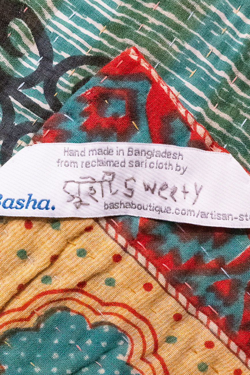 Tradition Kantha Christmas Throw