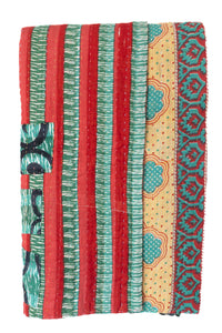 Kantha Throw Bed Quilt