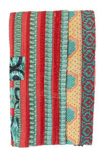 Kantha Throw Bed Quilt