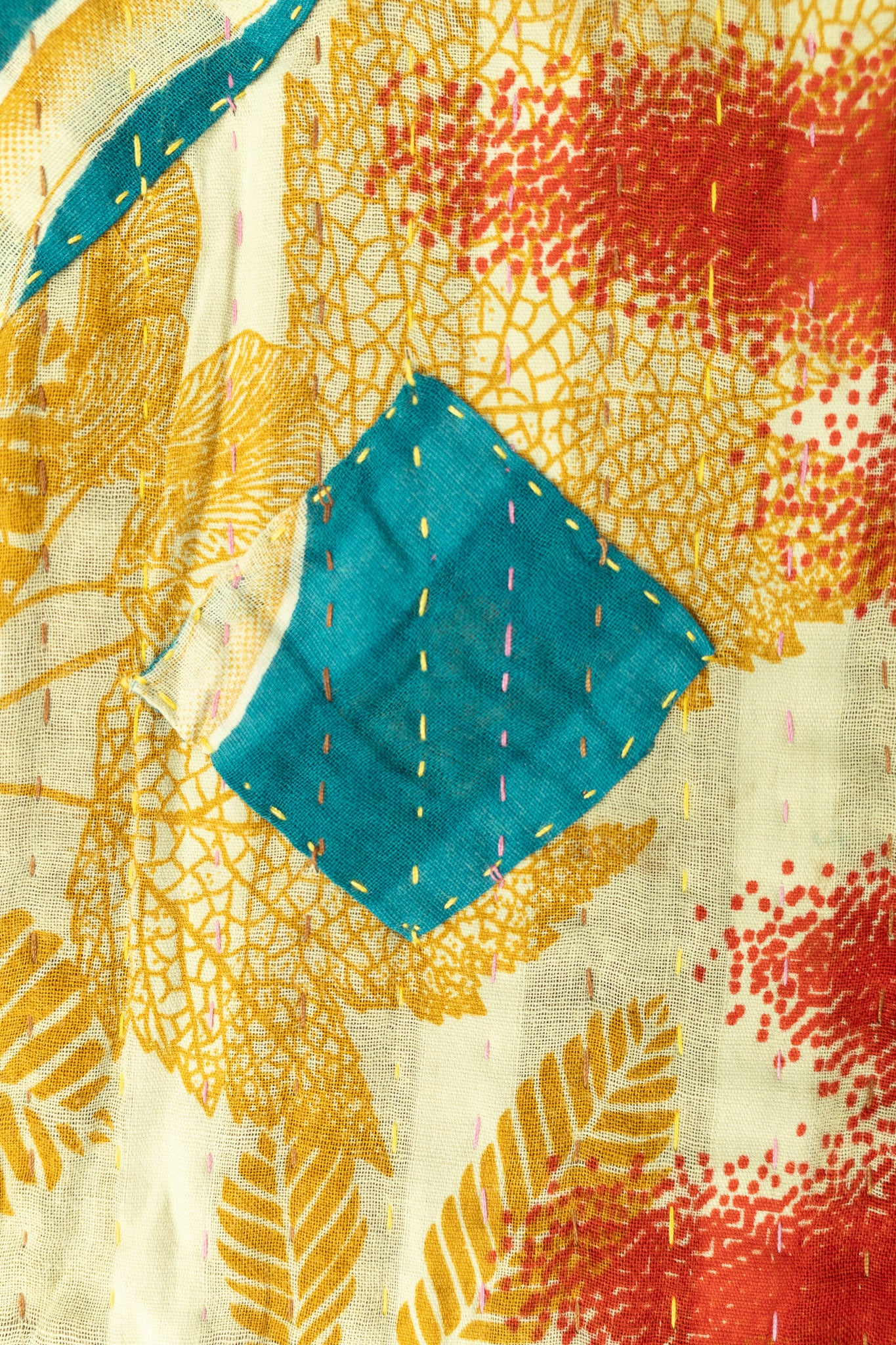 Transform Kantha Throw Blanket