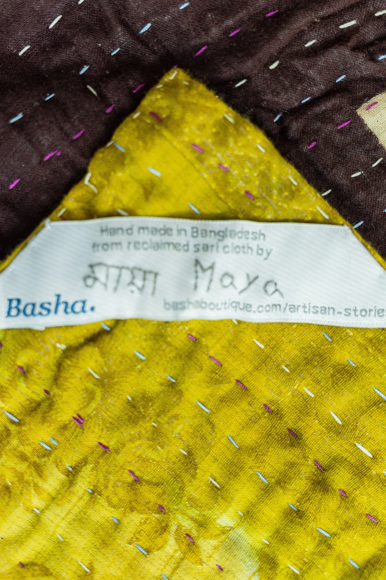 Treasure No. 1 Kantha Baby Blanket