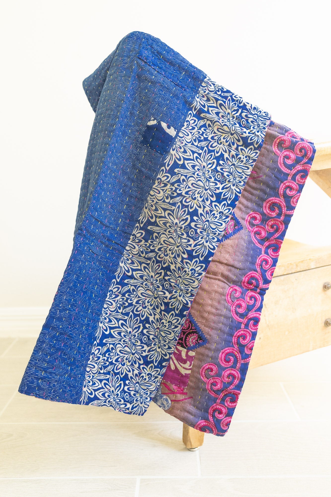 dignify Kantha Baby Blanket Quilt
