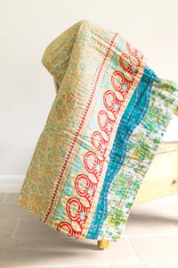 Treasure No. 3 Mini Kantha Blanket