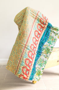 Treasure No. 3 Mini Kantha Blanket