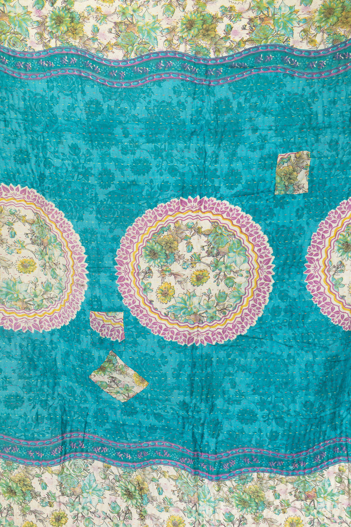 Treasure No. 3 Mini Kantha Blanket