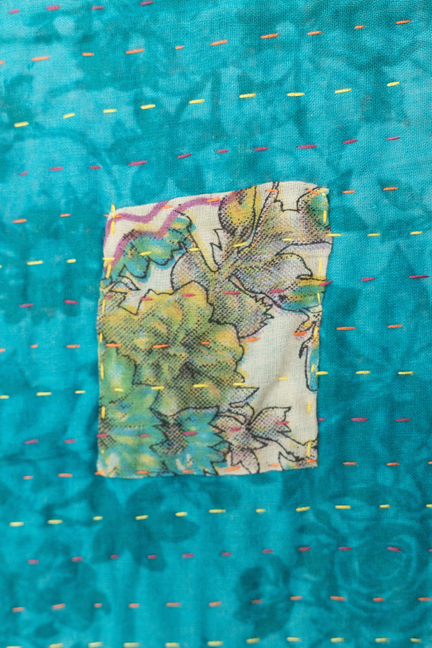 Treasure No. 3 Mini Kantha Blanket