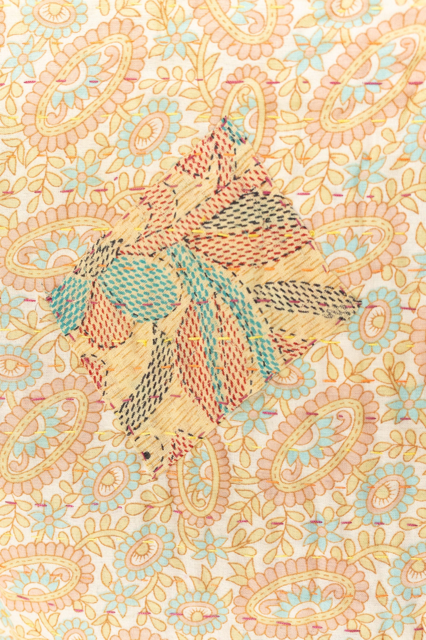 Treasure No. 3 Mini Kantha Blanket