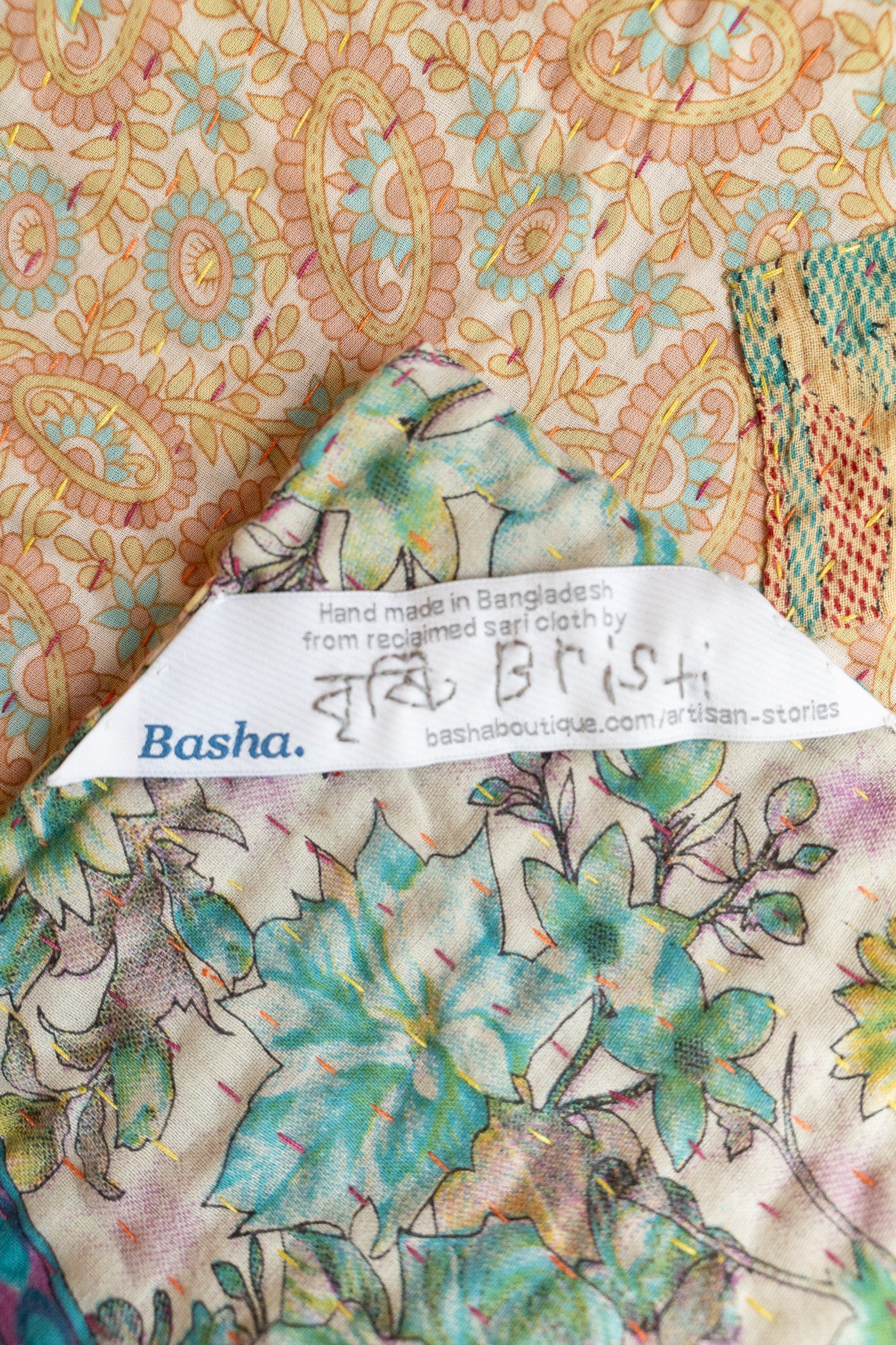 Treasure No. 3 Mini Kantha Blanket