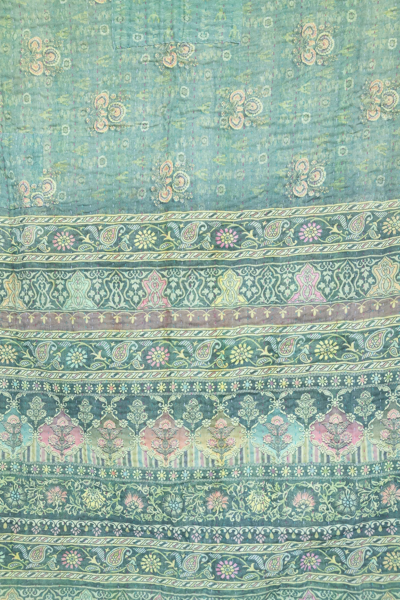 Treasure No. 3 Kantha Baby Blanket