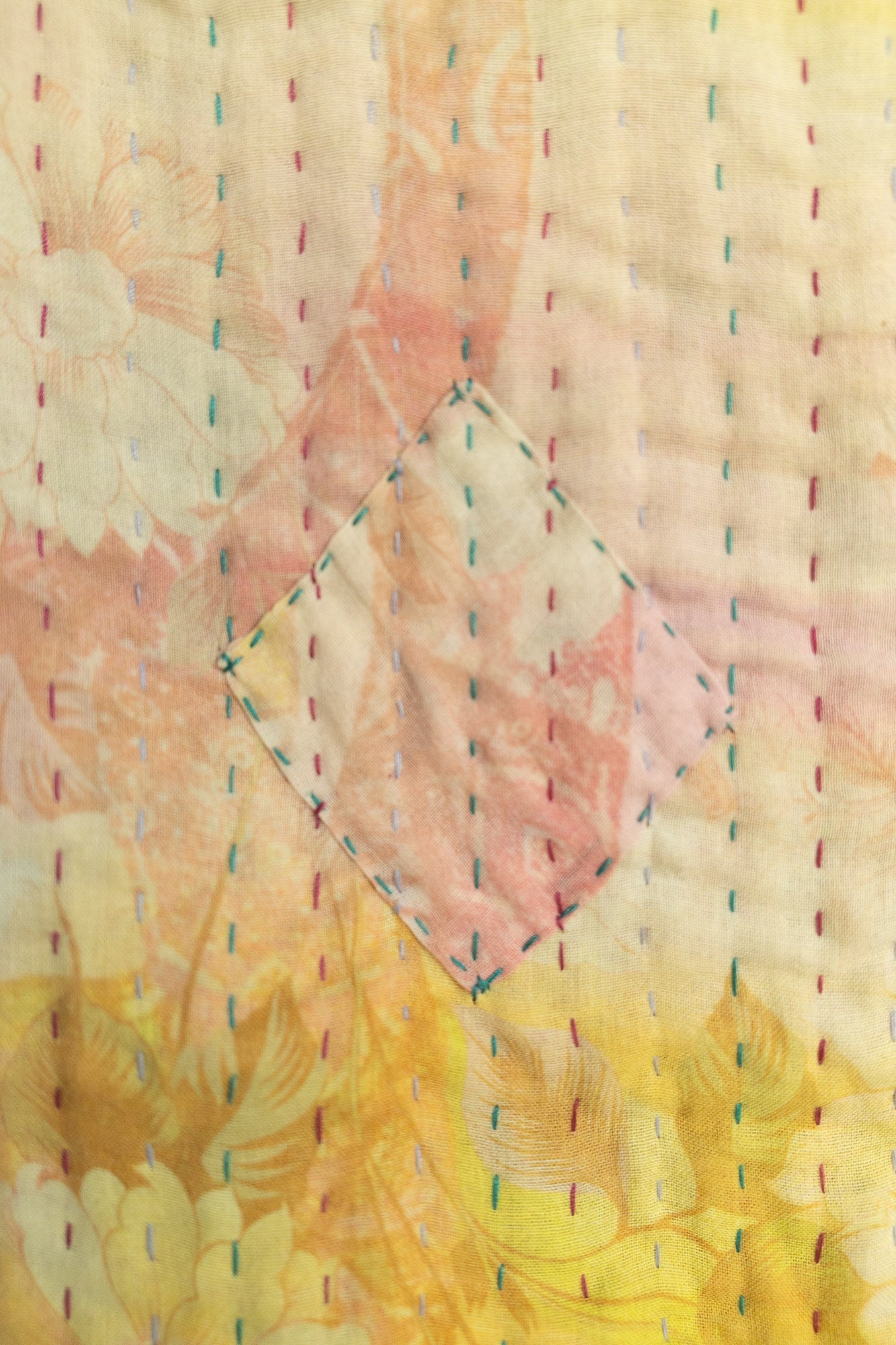 Treasure No. 3 Kantha Baby Blanket