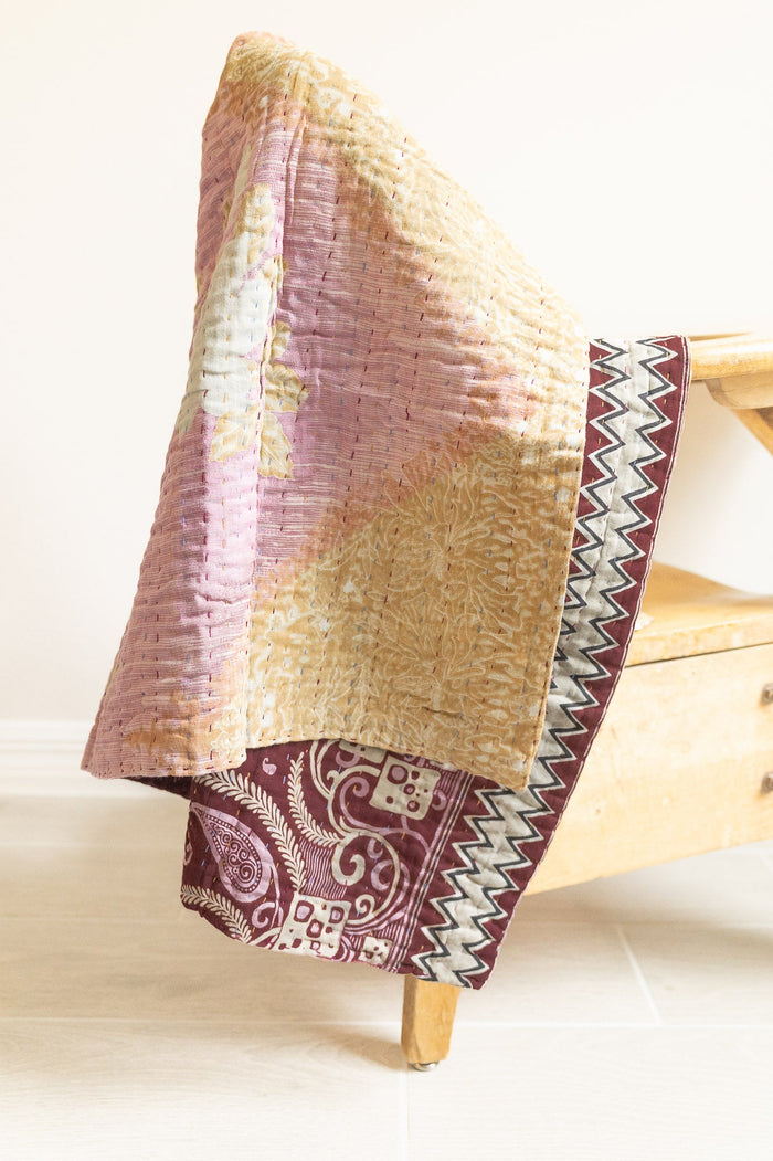 dignify Kantha Baby Blanket Quilt