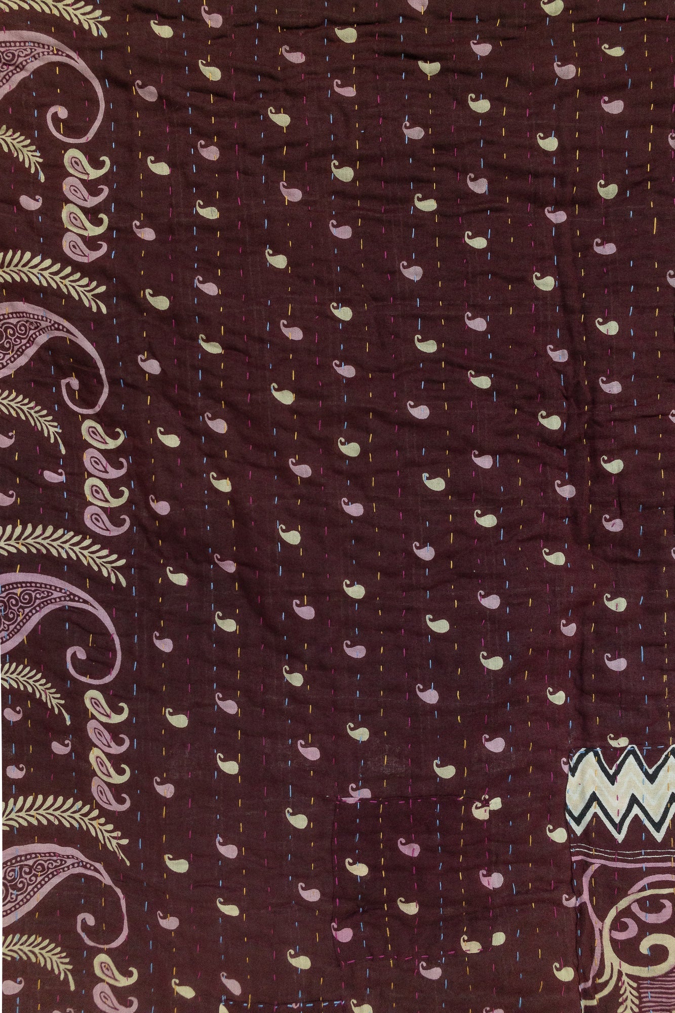 Treasure No. 4 Kantha Baby Blanket