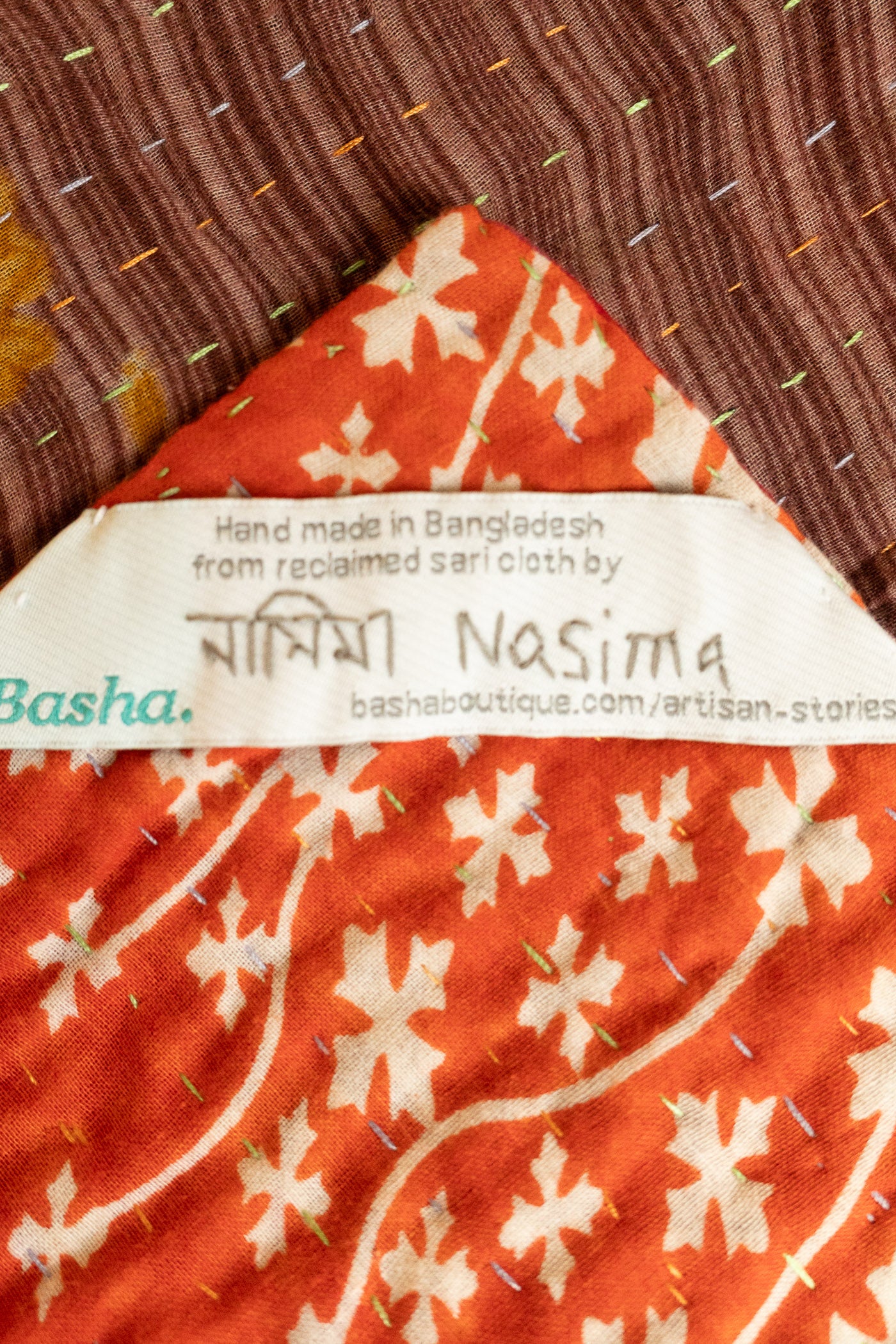 Treasure No. 5 Mini Kantha Blanket