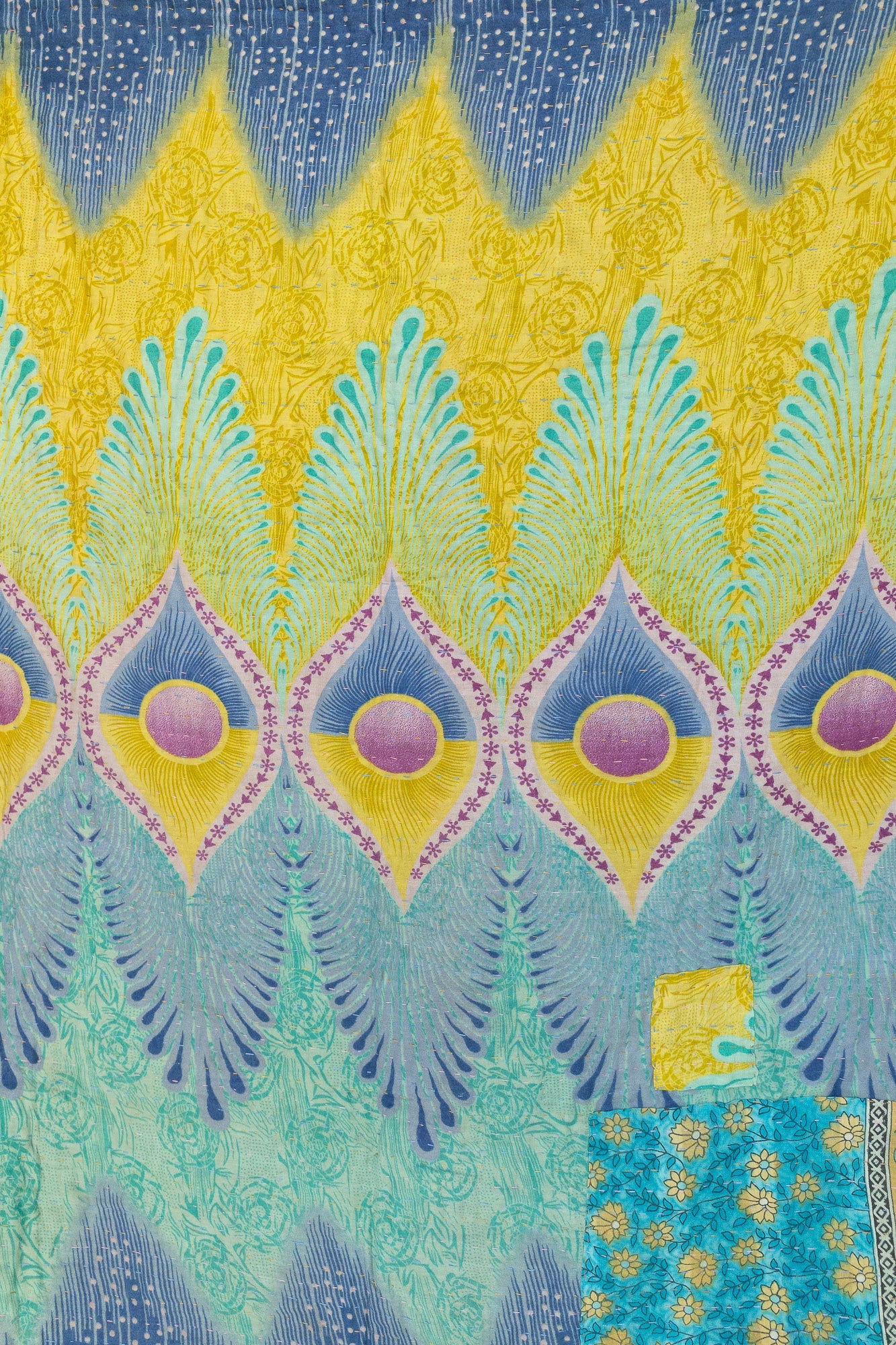 Treasure No. 5 Kantha Baby Blanket