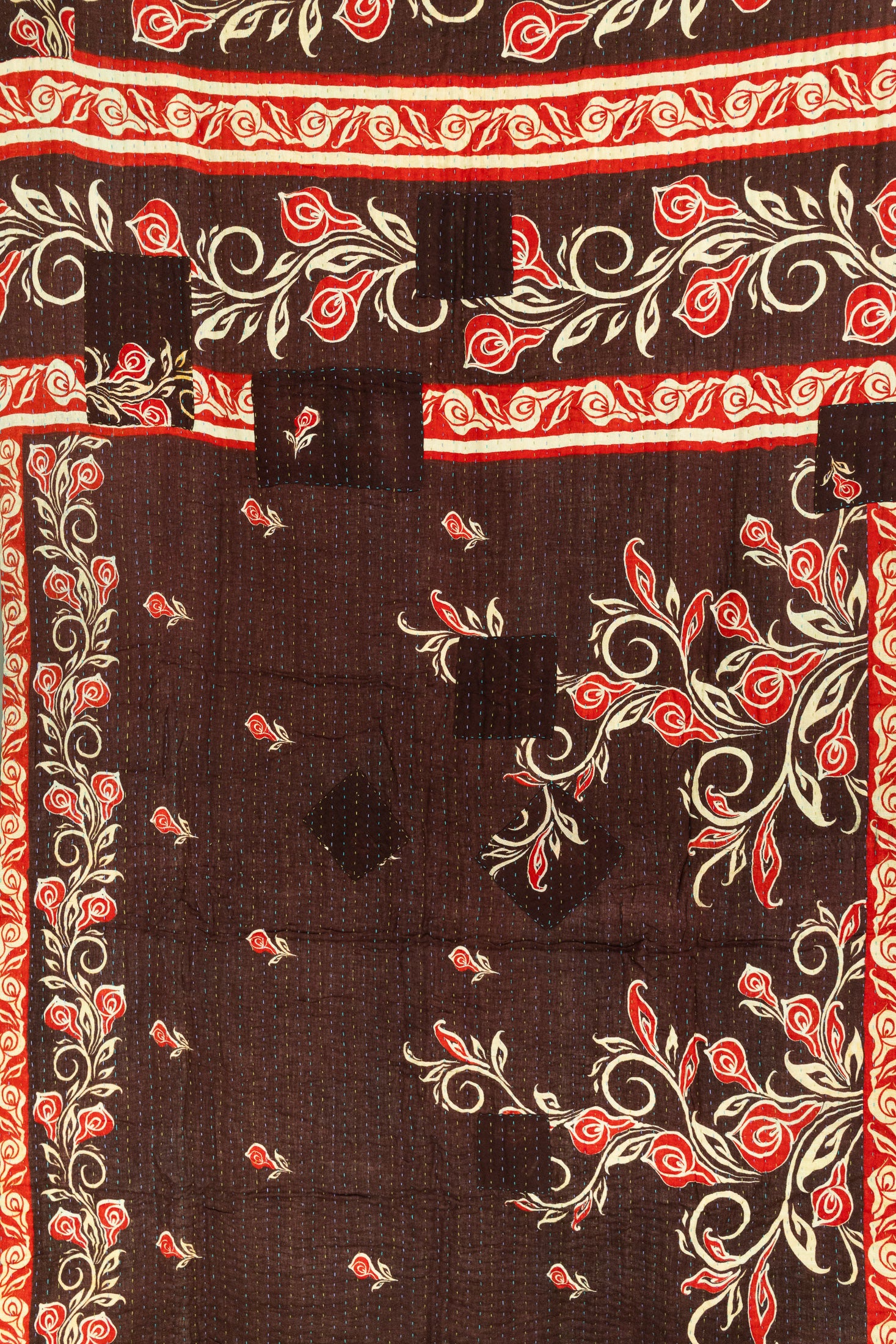 Turning Kantha Throw