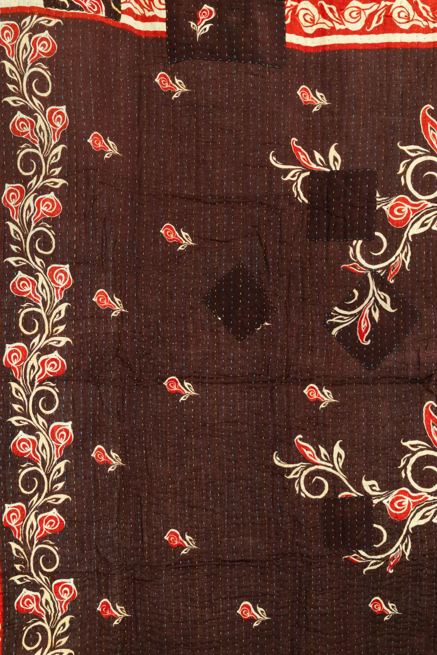 Turning Kantha Throw