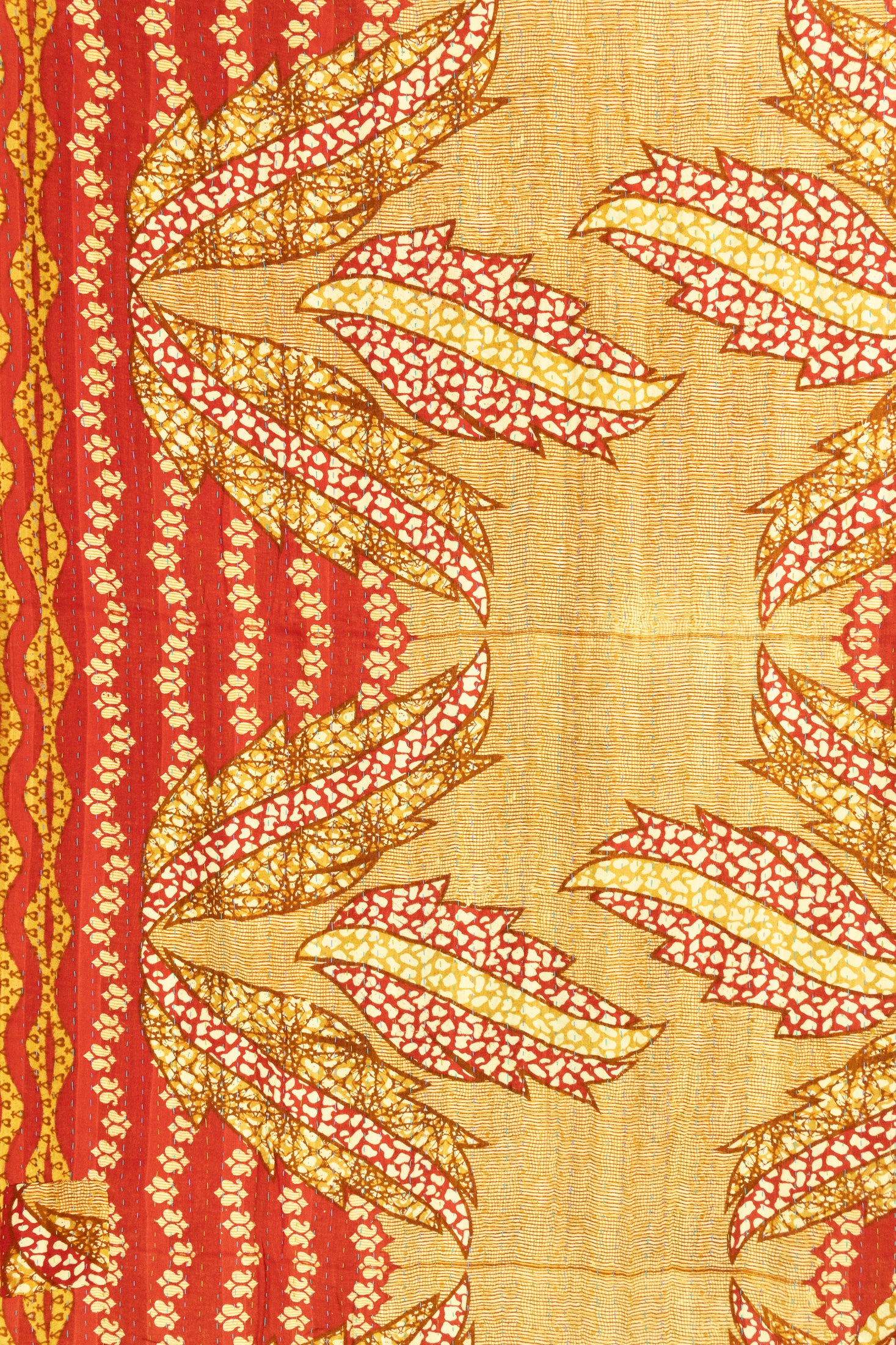 Turning Kantha Throw