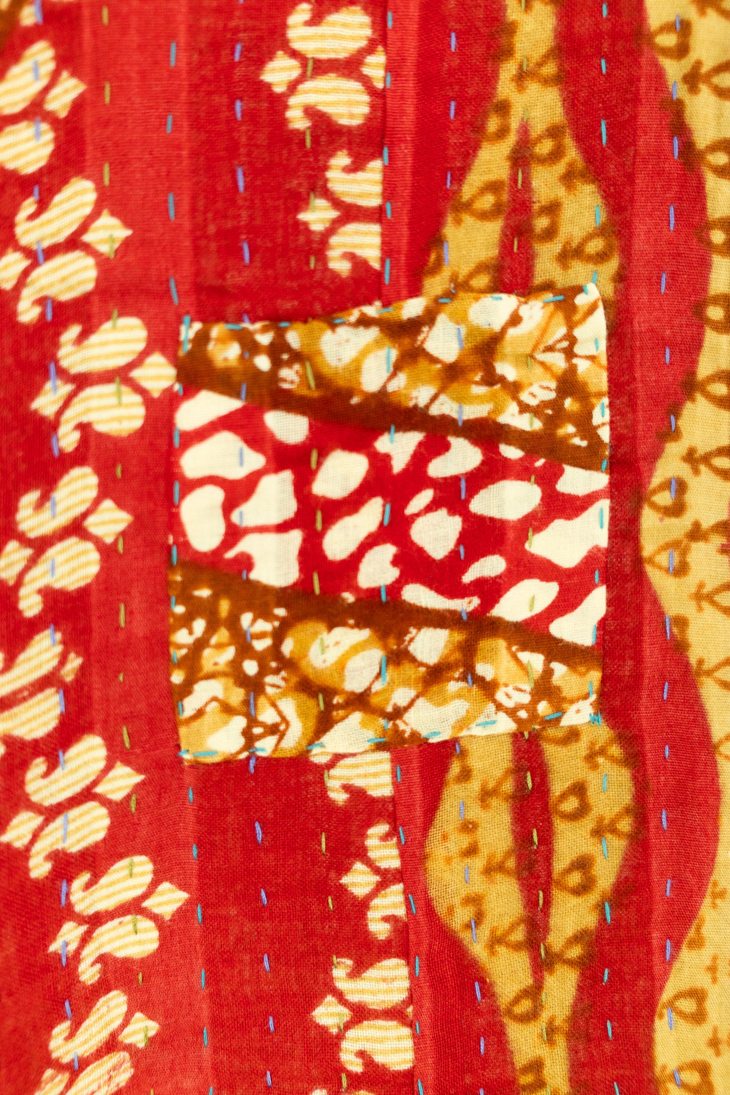 Turning Kantha Throw