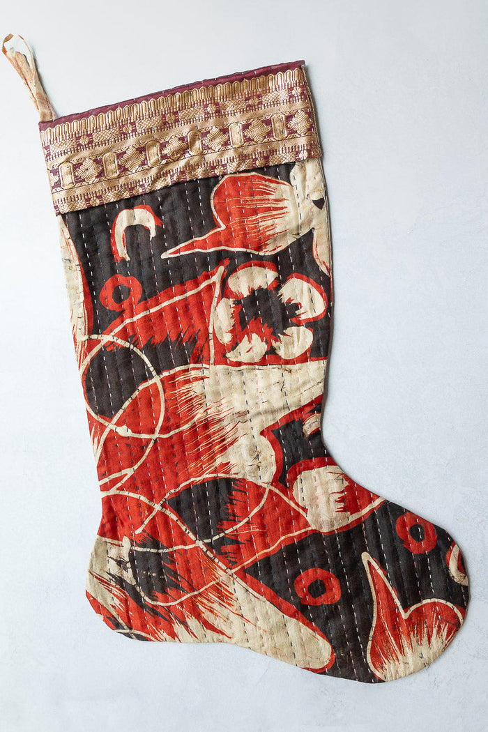 dignify Kantha Christmas Stocking