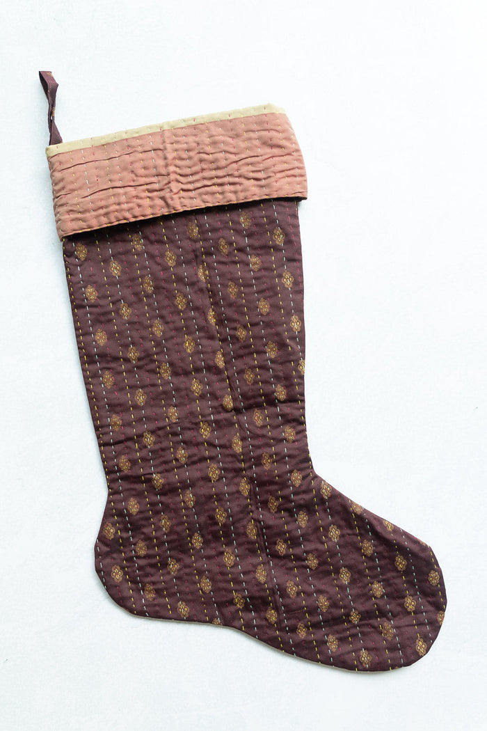 dignify Kantha Christmas Stocking