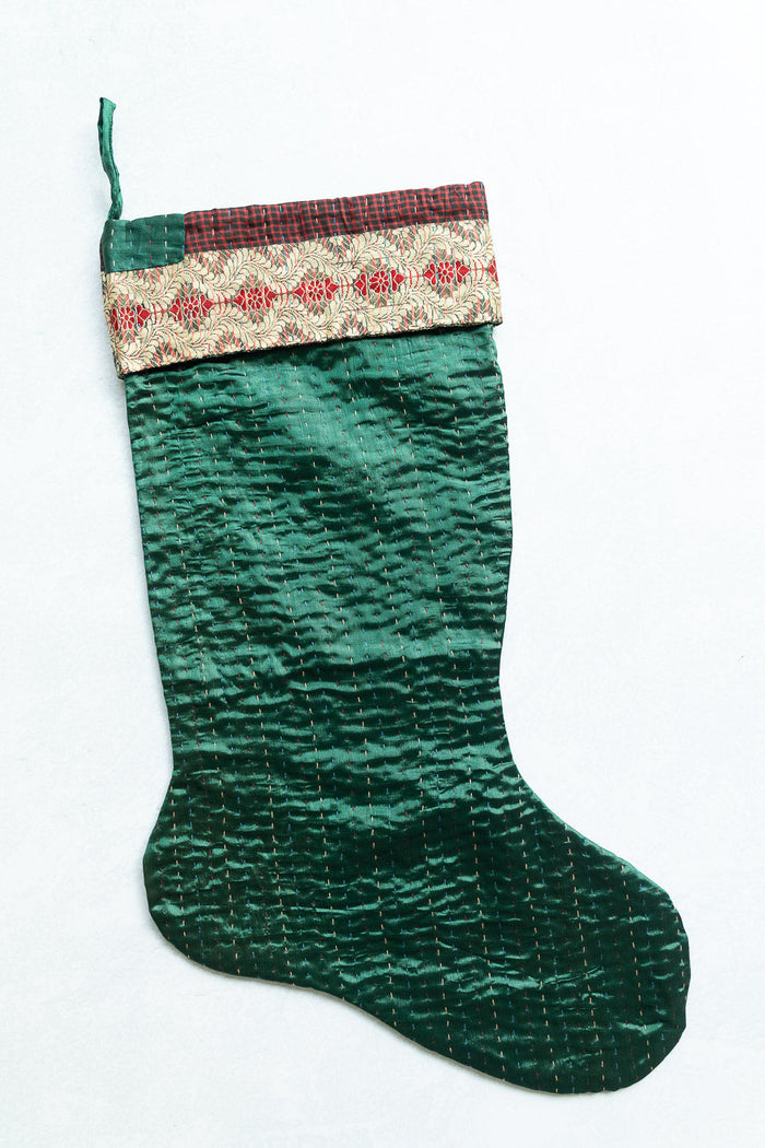 dignify Kantha Christmas Stocking