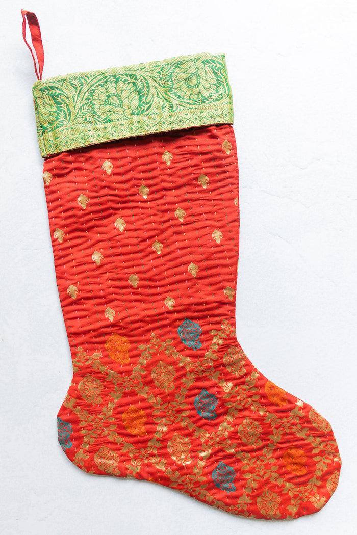 dignify Kantha Christmas Stocking
