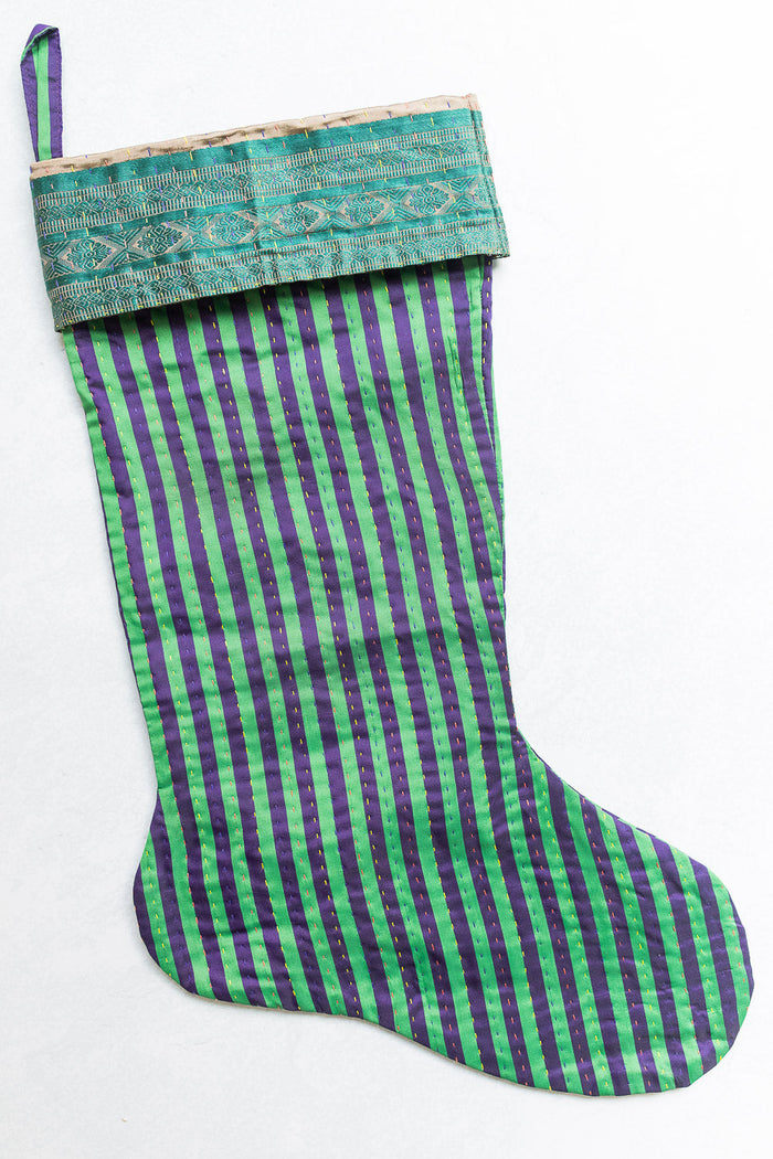 dignify Kantha Christmas Stocking