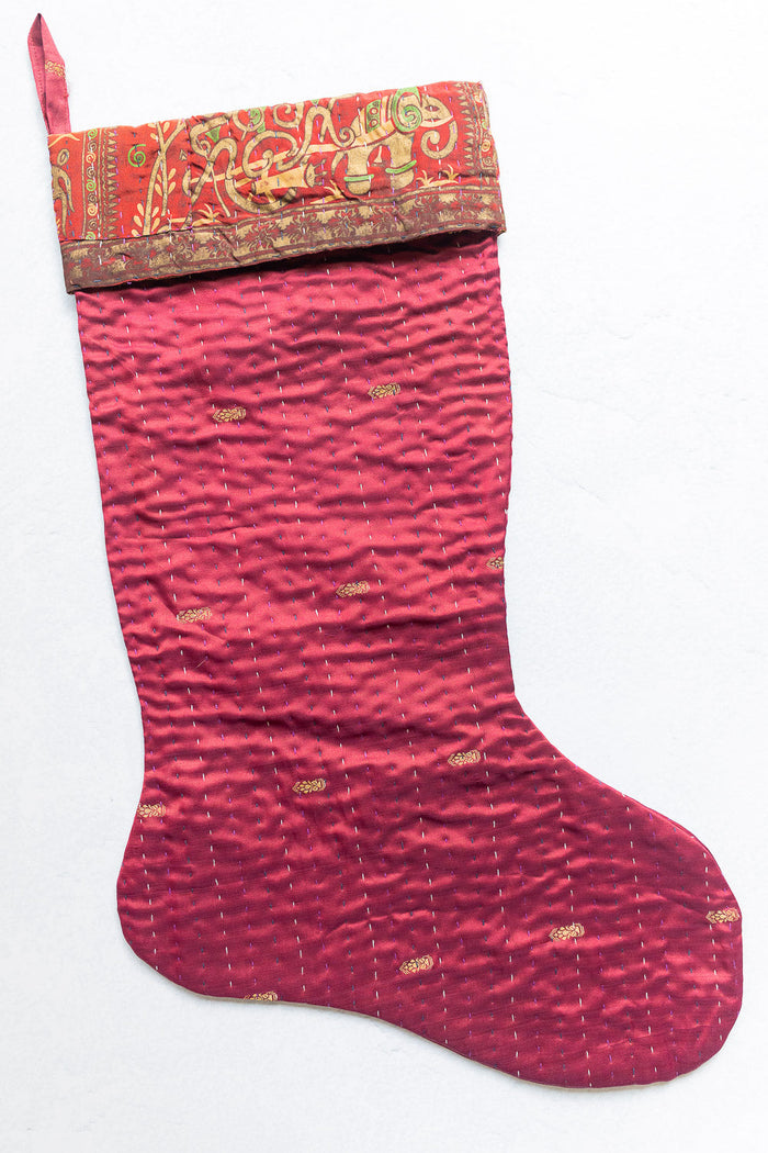 dignify Kantha Christmas Stocking
