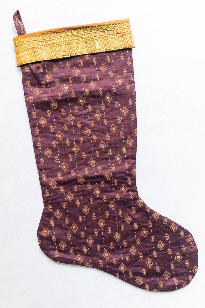 dignify Kantha Christmas Stocking