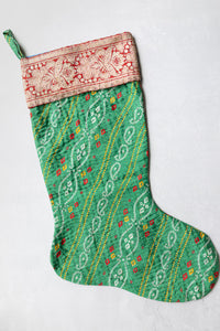 dignify Kantha Christmas Stocking