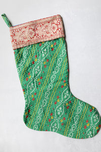 dignify Kantha Christmas Stocking