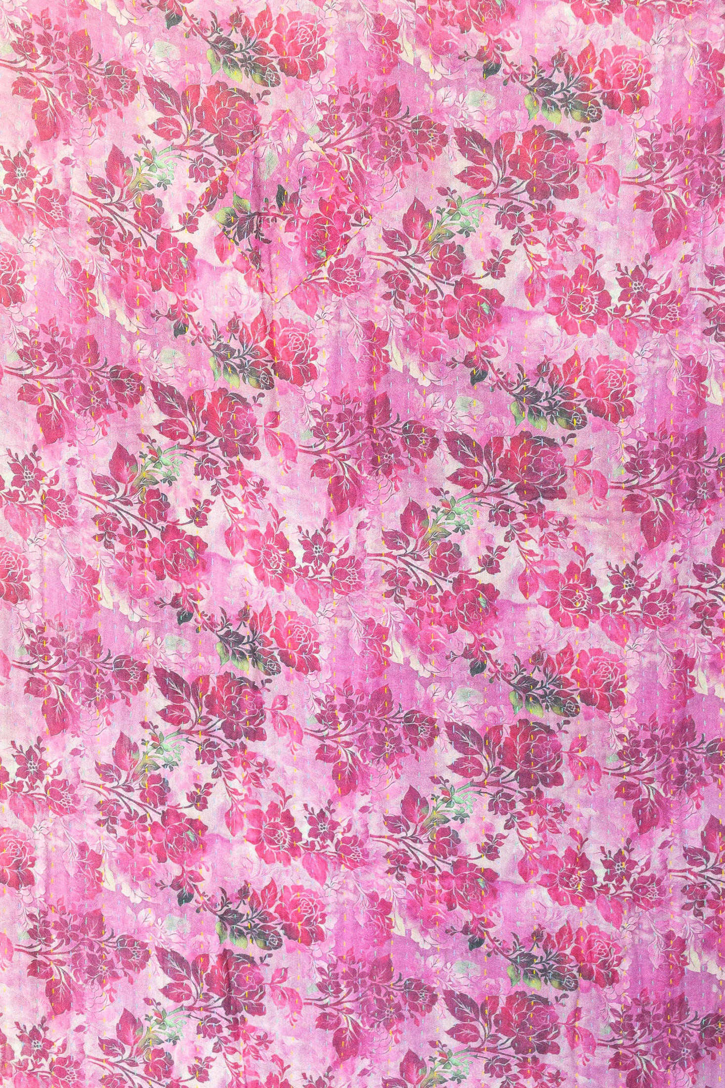 Unfolding Kantha Throw