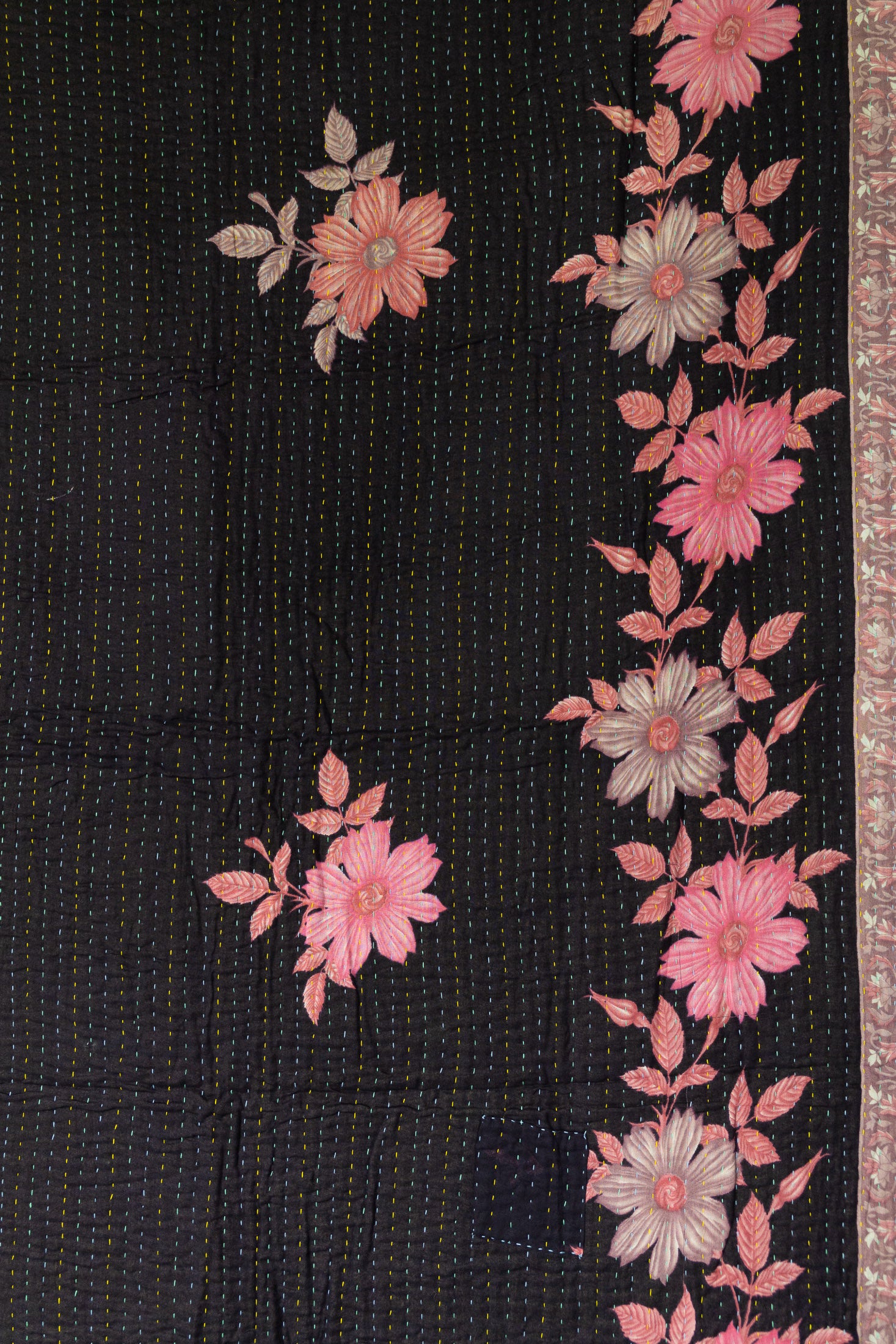 Unfolding Kantha Throw