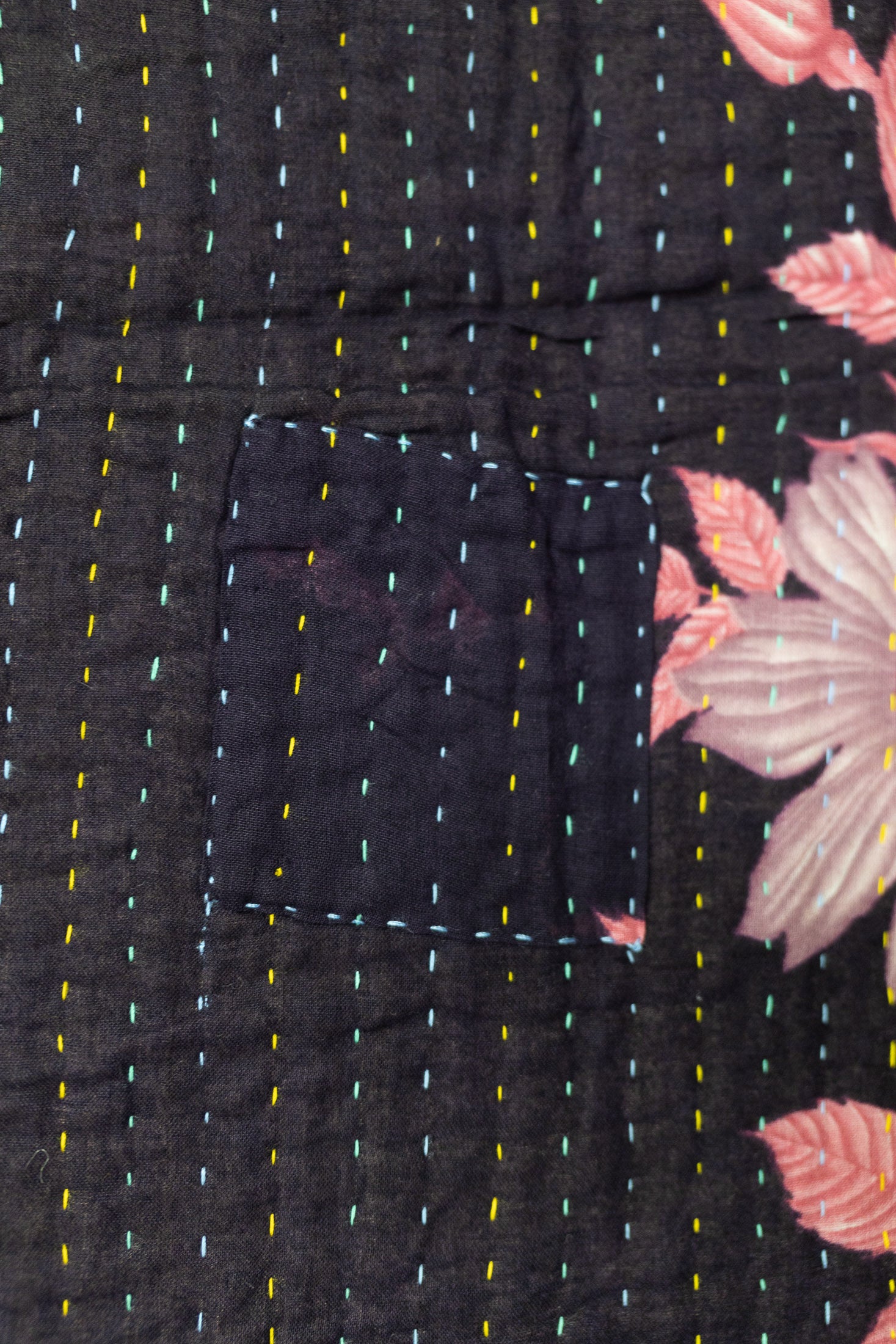 Unfolding Kantha Throw