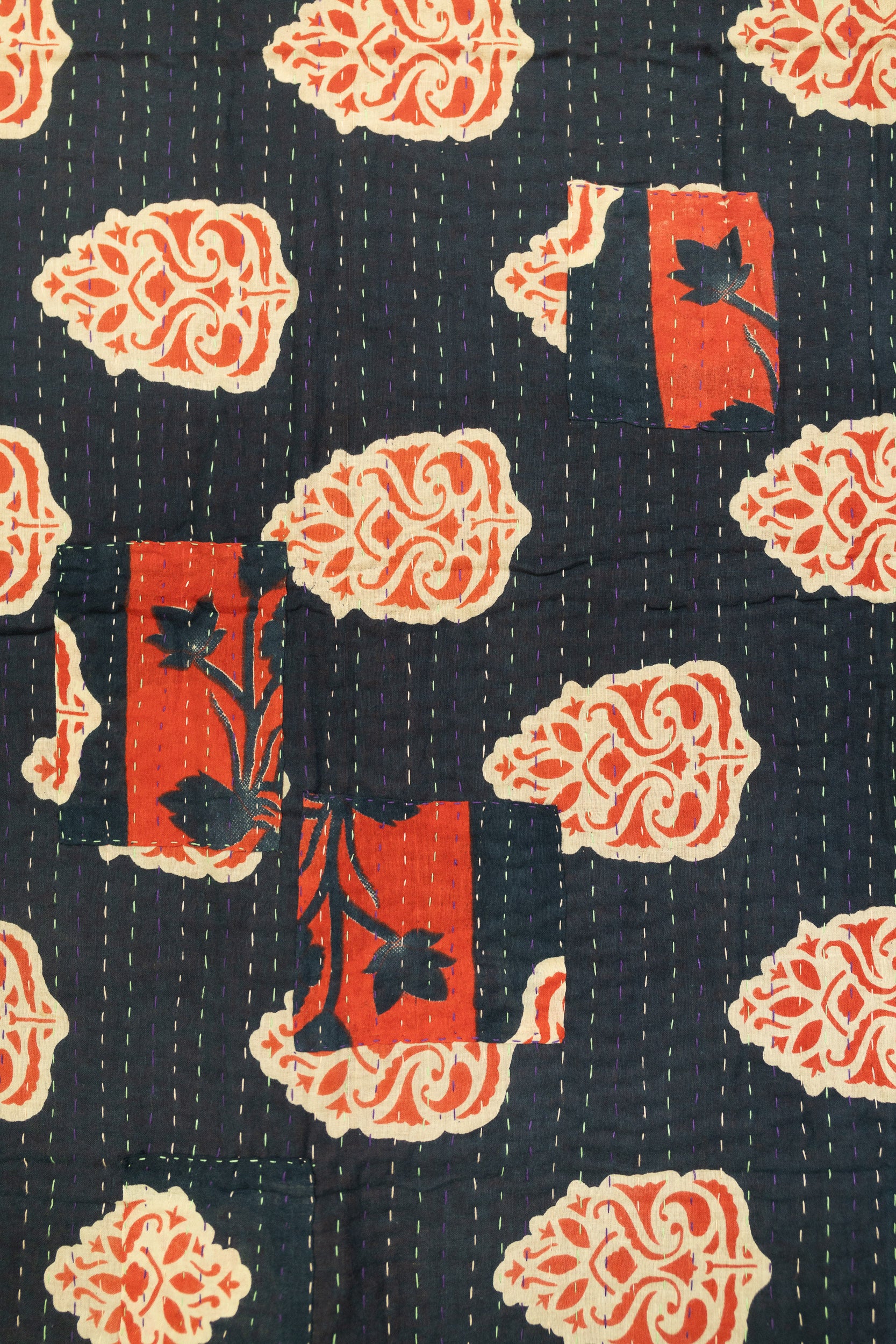 Wander Kantha Throw