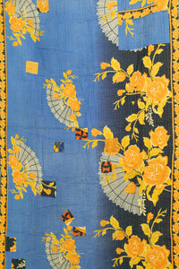 Warmth Kantha Throw Blanket