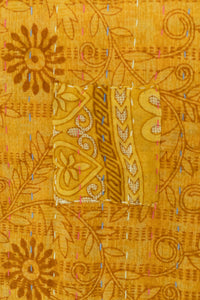 Warmth Kantha Throw Blanket