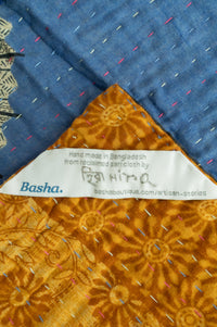 Warmth Kantha Throw Blanket