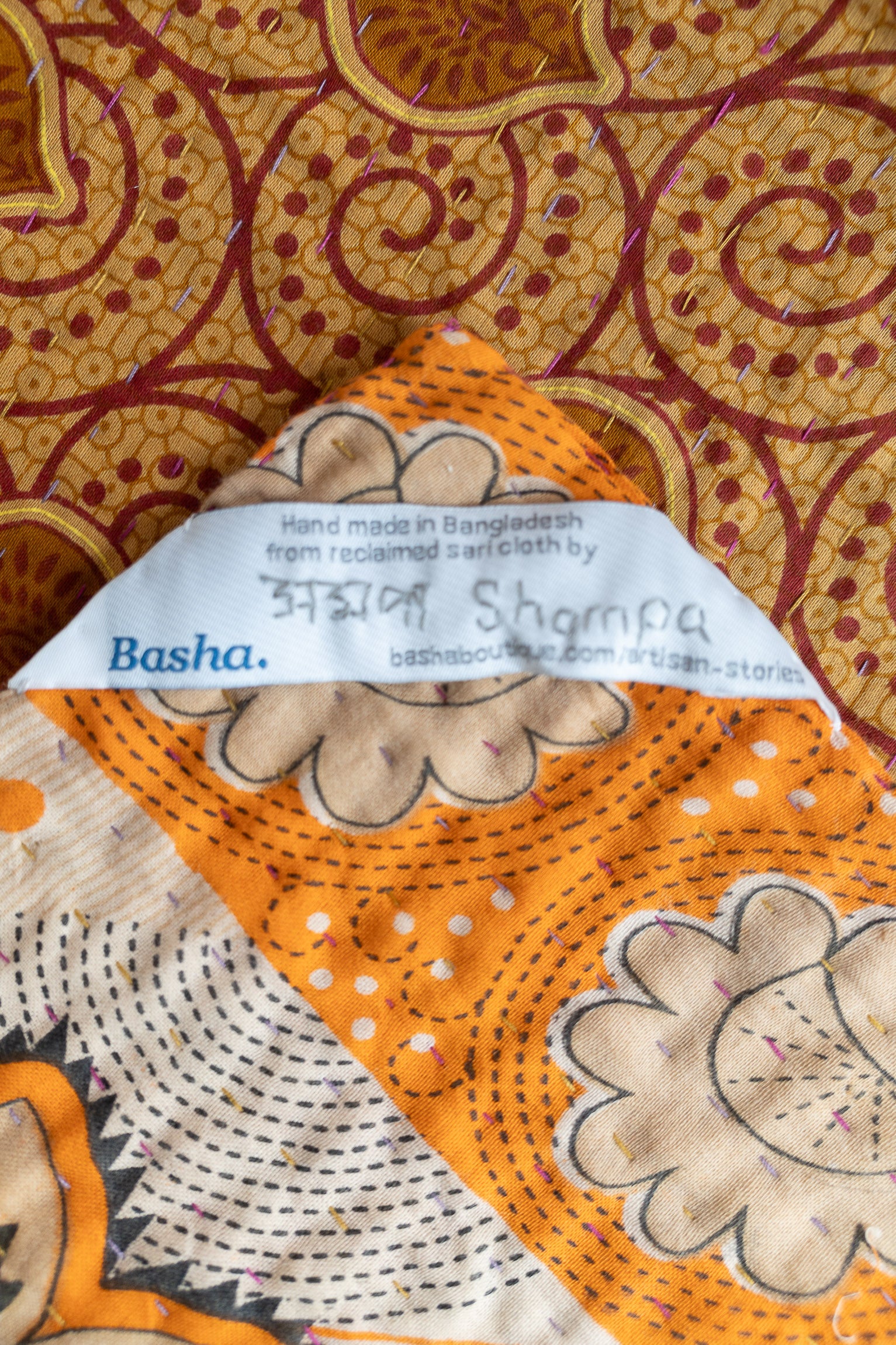 Warmth Kantha Throw