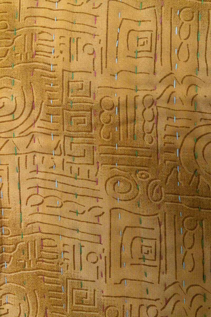 Warmth Silk Blend Kantha Throw