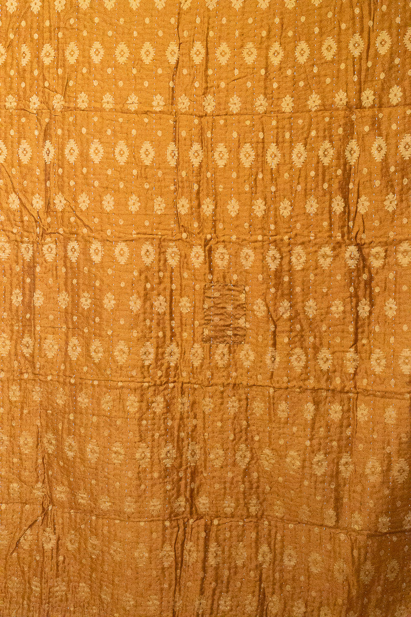 Warmth Silk Blend Kantha Throw