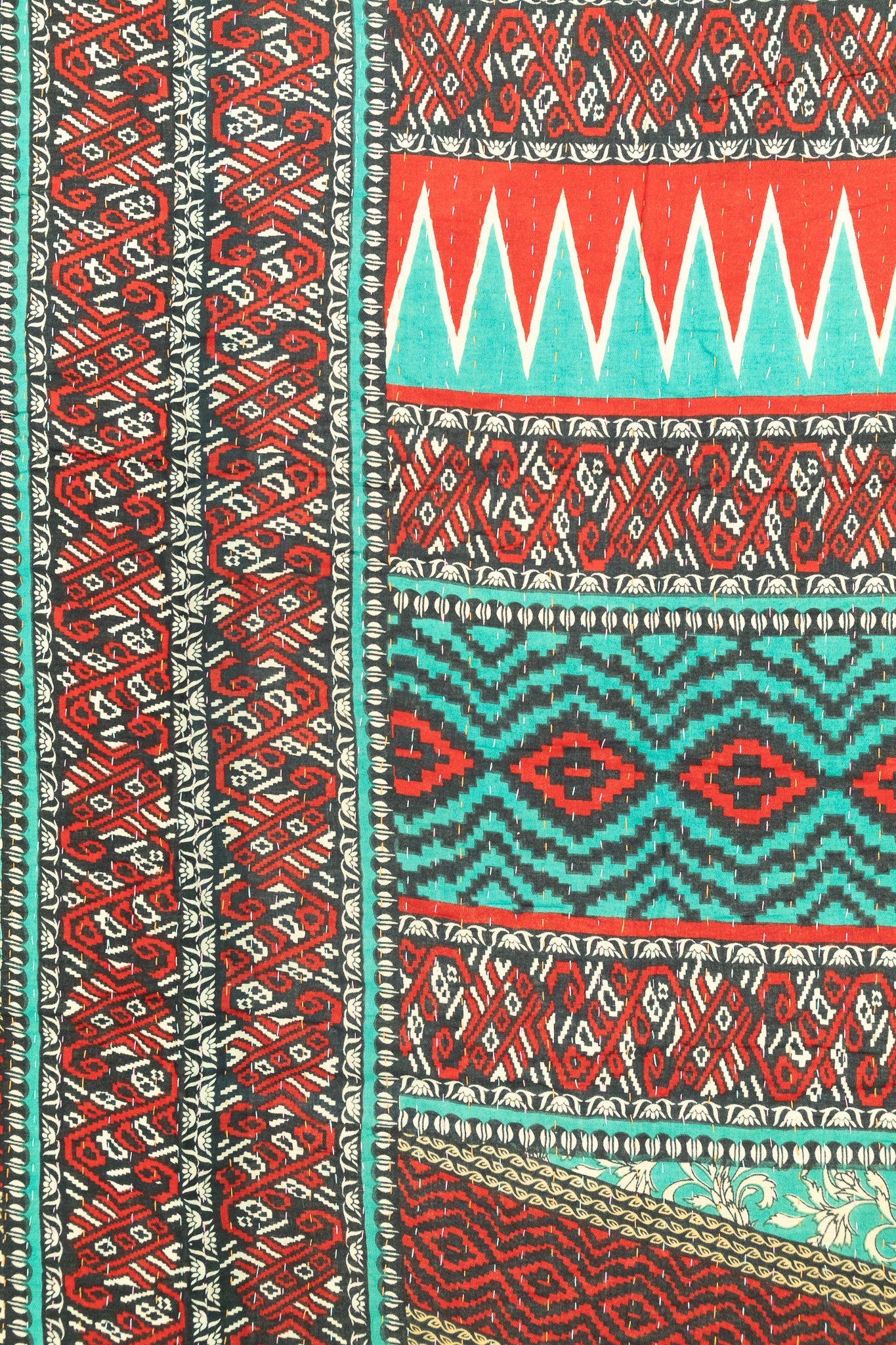 Welcome Large Kantha Throw