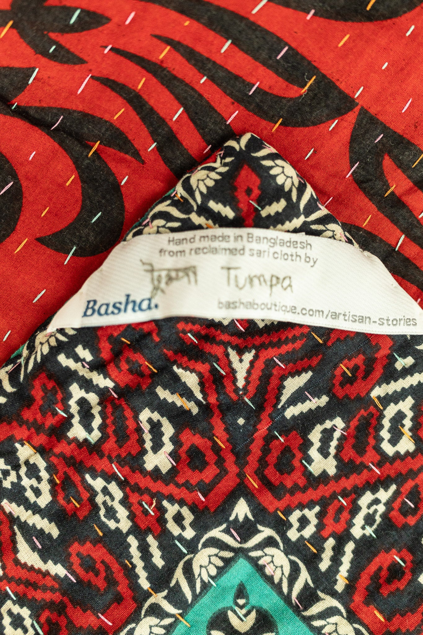 Welcome Large Kantha Throw