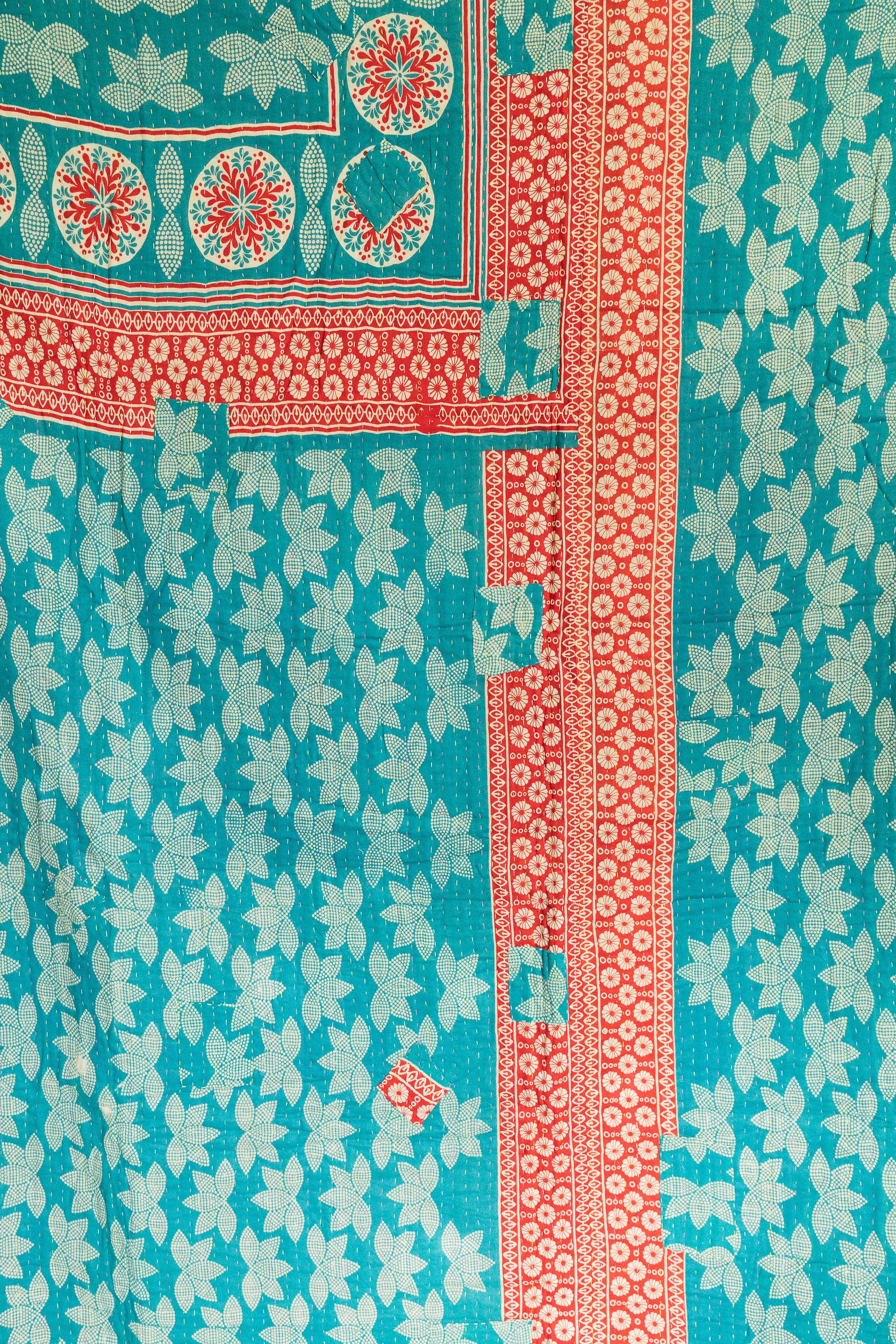 Whimsy Large Kantha Throw