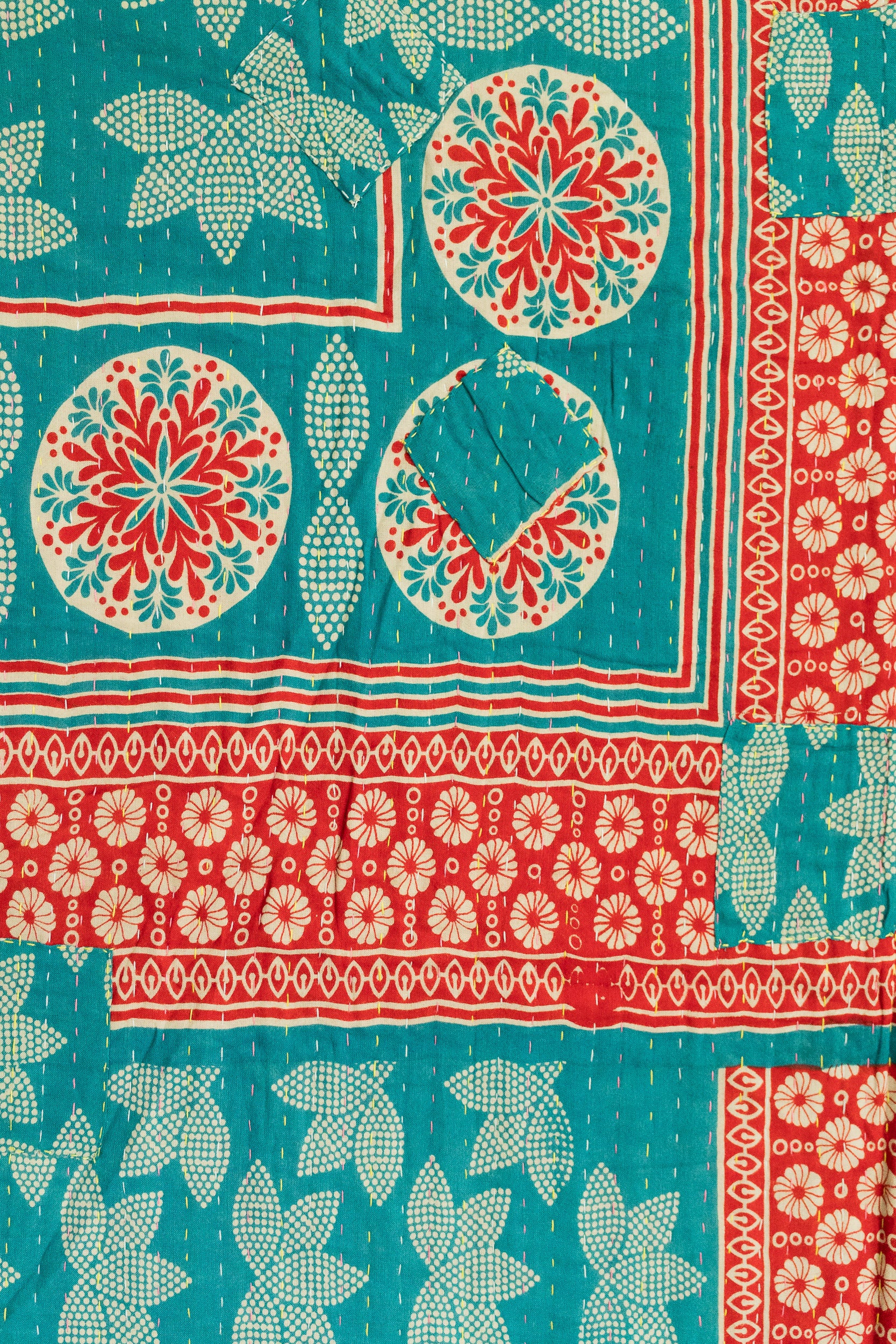 Whimsy Large Kantha Throw